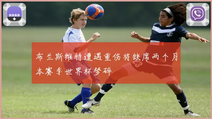 布兰斯维特遭遇重伤将缺席两个月本赛季世界杯梦碎